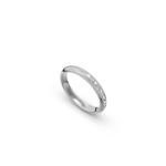 950 Platinum Pave Set Diamond Eternity Ring 0.10 ct - 2.5 mm - Image 2