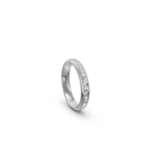 950 Platinum Pave Set Diamond Eternity Ring 0.20 ct - 3 mm - Image 4