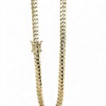 Miami cuban chain 6 mm wide solid UK Hallmaked 24 inches, 22 inches 20 inches.