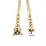 Miami cuban chain 6 mm wide solid UK Hallmaked 24 inches, 22 inches 20 inches.