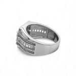 925 Sterling Silver Iced Out Ring - SR00232 - Image 5