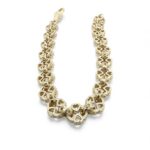 9k Yellow Gold Solid Four Way Heart Belcher Bracelet – 8 mm - Image 3