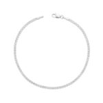 9k Gold Cubic Zirconia Tennis Bracelet - Image 3