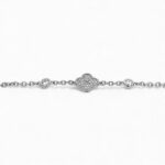 Silver 1-Clover Cubic Zirconia - Image 6