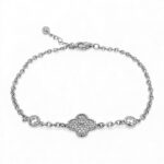 Silver 1-Clover Cubic Zirconia - Image 7