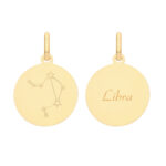 9k Yellow Gold Zodiac Pendant - Image 8