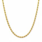 9k Yellow Gold Rope Chain - 1.70 mm
