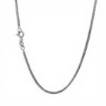 18k White Gold Wheat Chain - 1.2 mm - Image 2
