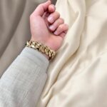 9k Yellow Gold Miami Cuban Bracelet Light Links - 18 mm - Image 6