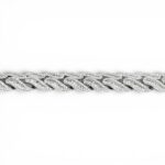 925 Sterling Silver Iced Out Cuban Bracelet - 13 mm - Image 4