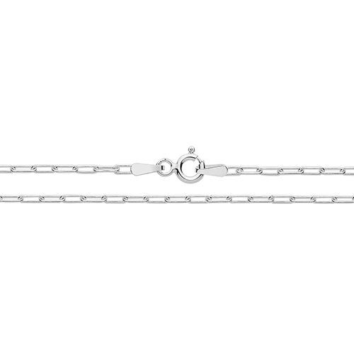 925 Sterling Silver PaperClip Chain - 1.7 mm - Image 1