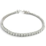 925 Sterling Silver Tennis Bracelet - 3.5 mm
