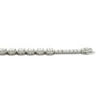 925 Sterling Silver Circle Tennis Bracelet - 9.5 mm - Image 5