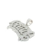 925 Sterling Silver Too Much Sauce Cz Pendant - Image 3