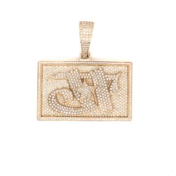 9ct Uppgraded VVS1 pendant.