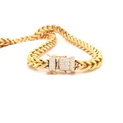 9ct Full VVS1 set box clasp.