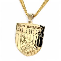 Custom made team logo pendant for west bromwich